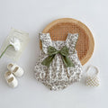 Baby Summer Romper Thin Floral Baby Girl Onesie Princess Dress Newborn Clothes Class A Pure Cotton