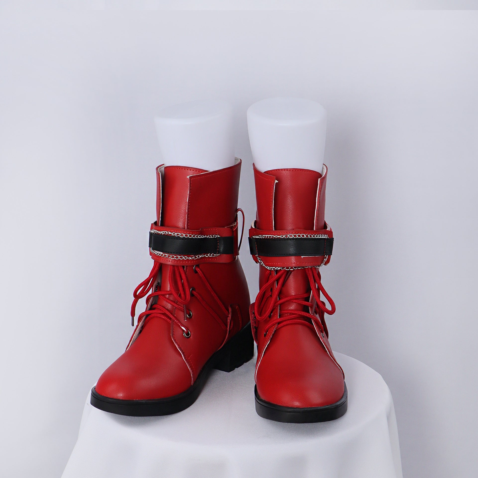 Final Fantasy Tifa Lockhart Cosplay Shoes Anime Chinese Style Halloween for men Game