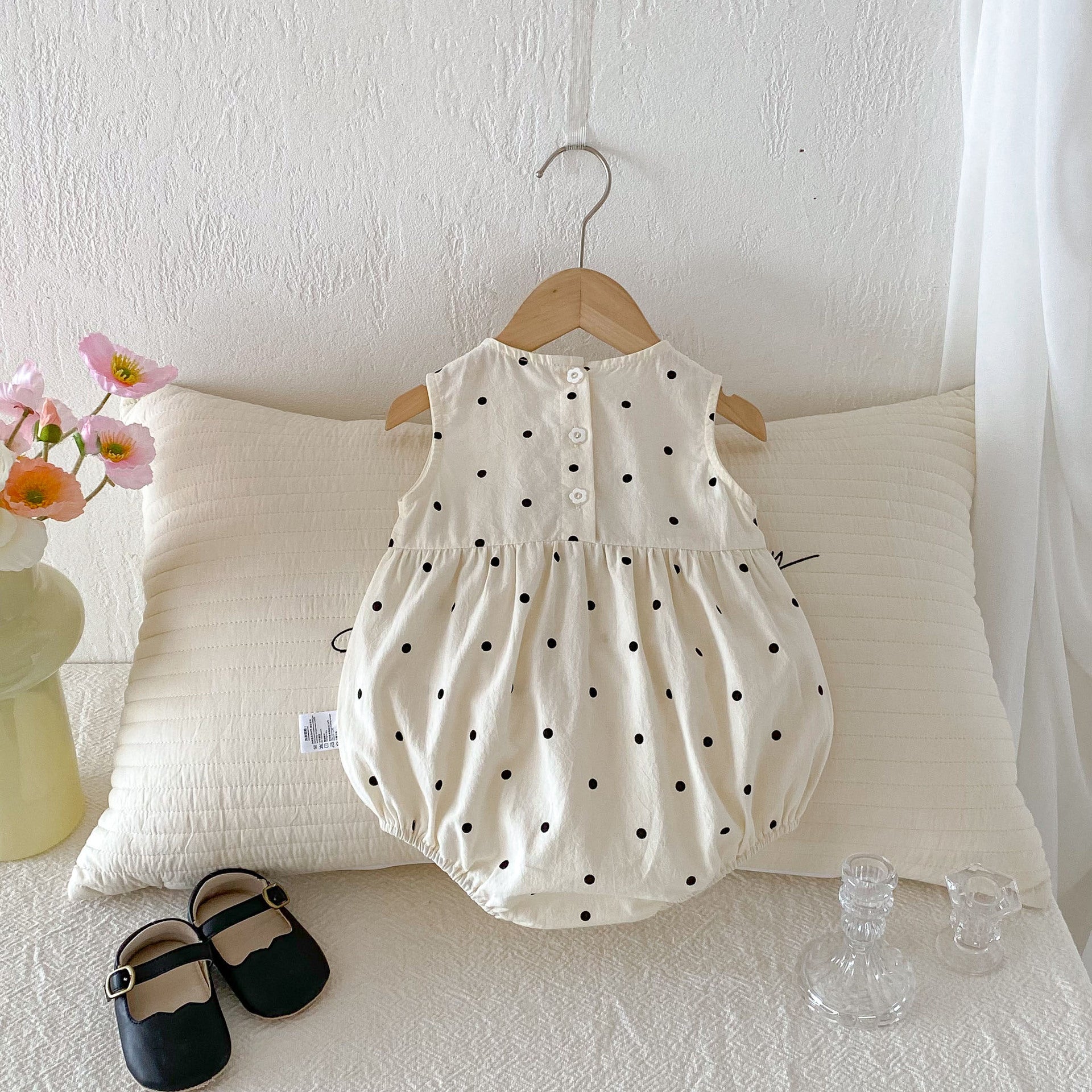 Baby Summer Outfit Newborn Clothes Girl Romper Full Moon Bodysuit Lightweight Summer Cotton A Class