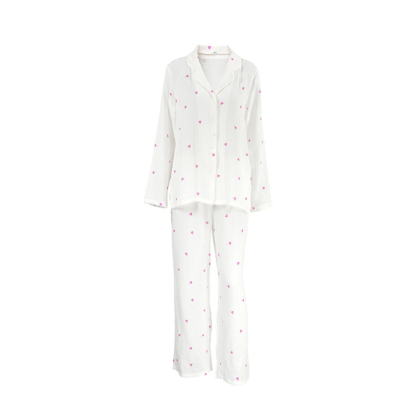 Love pajamas two-piece set