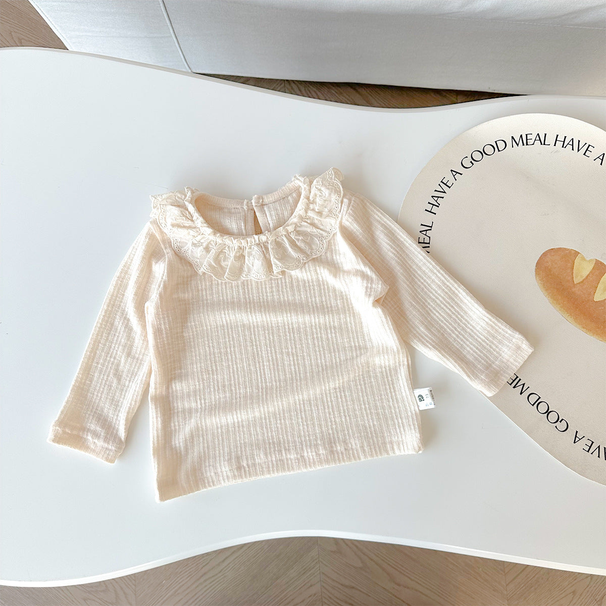 Charming Girls' Outfit Spring New Fashionable Infant Denim Vest Pants Set Bottom Shirt Spring Autumn Baby Clothes