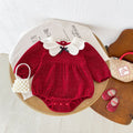 Baby Clothes Spring Autumn Bodysuit Full Moon 100 Days Birthday Princess Dress Newborn Girl Baby Onesie