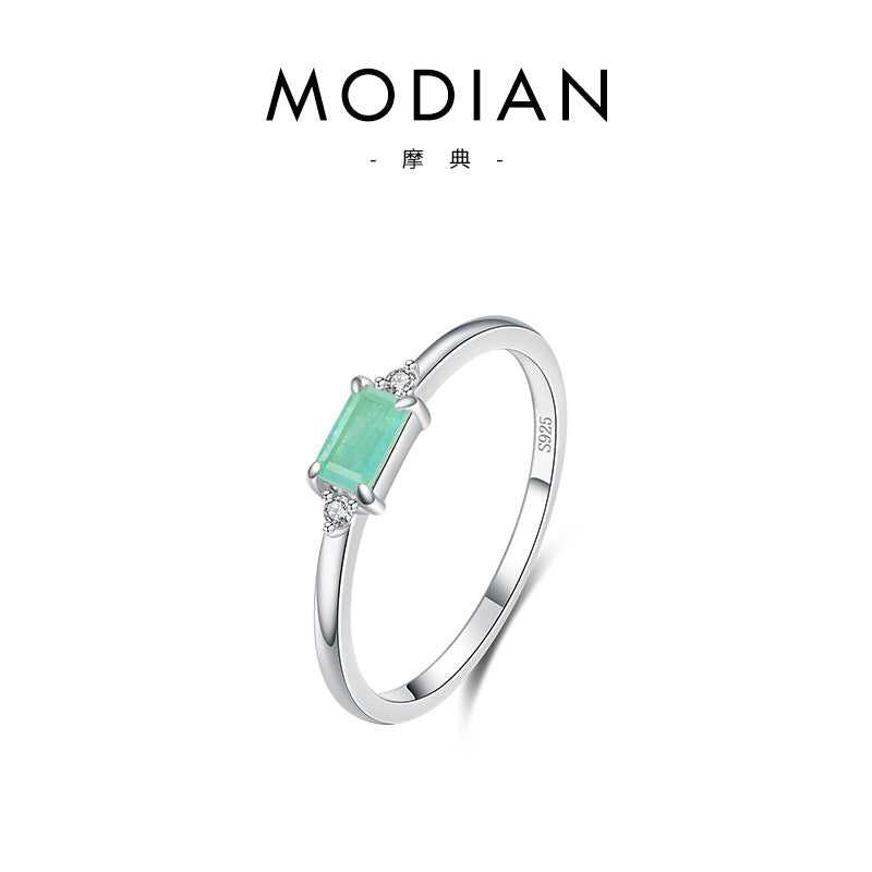Colusiwei 925 Sterling Silver Mysterious Paraiba Tourmaline Fashion Rings for Women Engagement Wedding Finger Rings Fine Jewelry