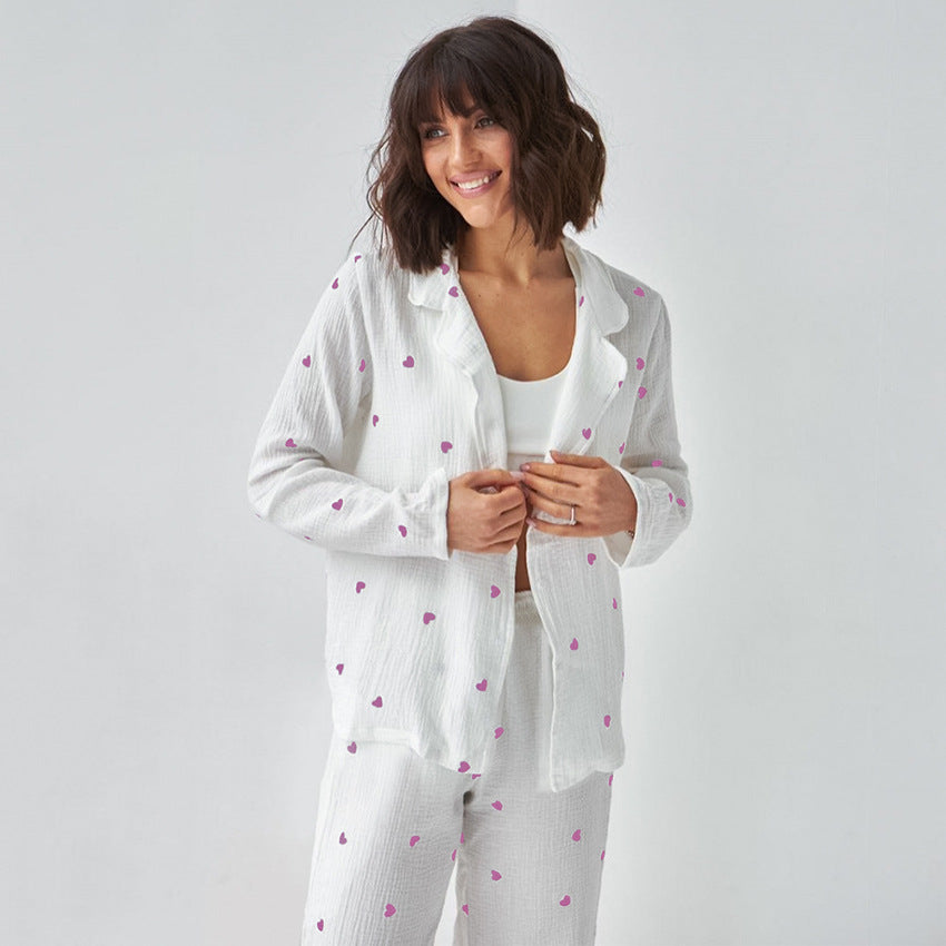 Love pajamas two-piece set