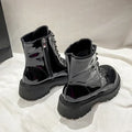 Women Colorful Fashion Ankle Boots Gothic Platform Punk Winter Black High Heels Sexy Ladies Shoes Combat Boots for Women