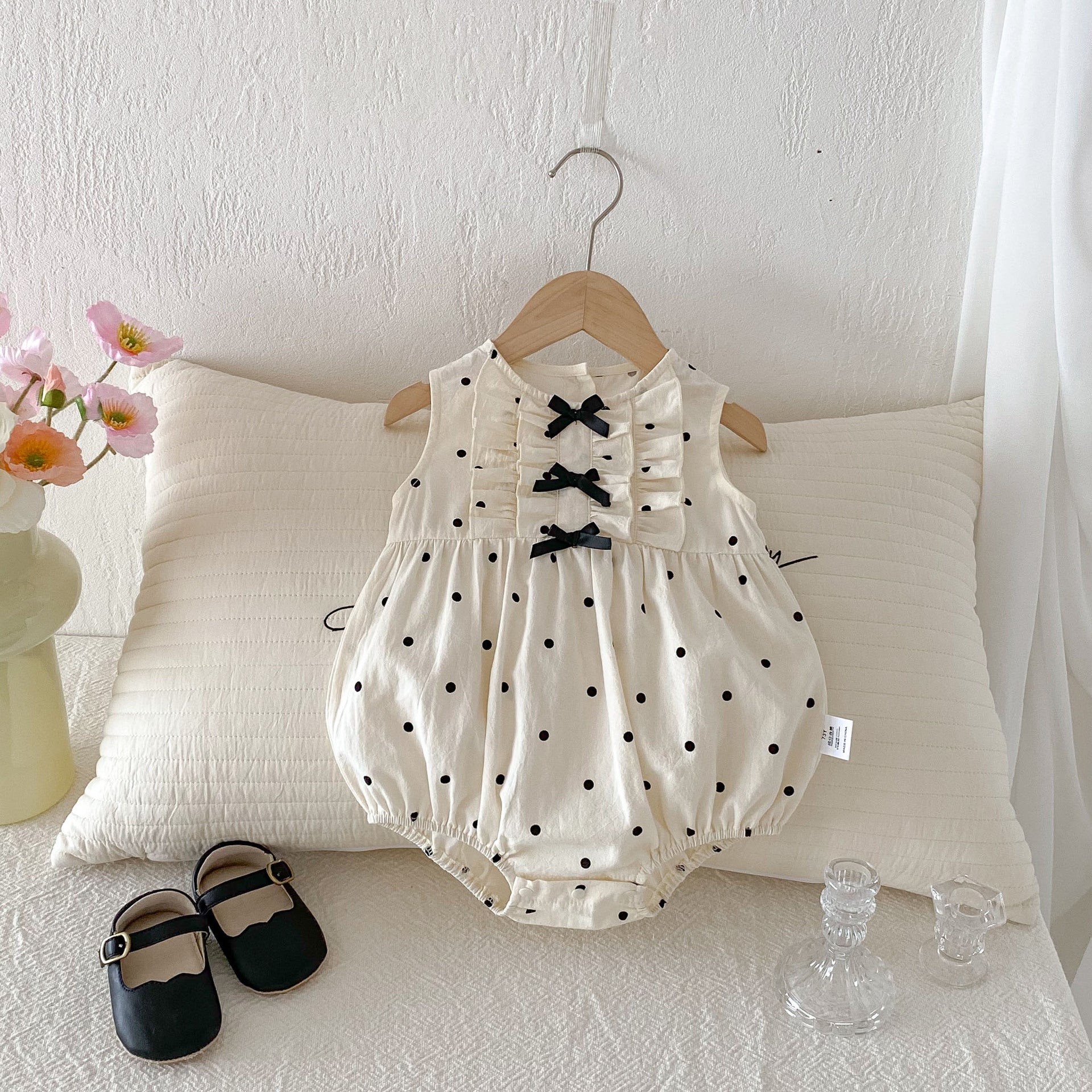 Baby Summer Outfit Newborn Clothes Girl Romper Full Moon Bodysuit Lightweight Summer Cotton A Class