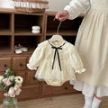 Baby Clothes Spring Girls Romper Lace Dress Princess Birthday Outfit Cotton A-Class