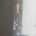 Crystal Suncatcher for Window Hangings Ornament Aura Pendant Fairy Reiki Rainbow Catcher Gift
