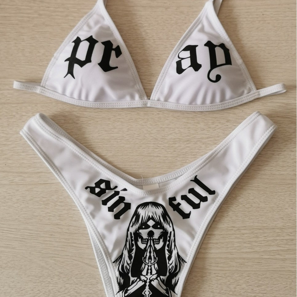 Bikini offset printing dark