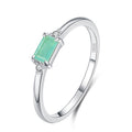 Colusiwei 925 Sterling Silver Mysterious Paraiba Tourmaline Fashion Rings for Women Engagement Wedding Finger Rings Fine Jewelry