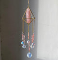 Crystal Suncatcher for Window Hangings Ornament Aura Pendant Fairy Reiki Rainbow Catcher Gift