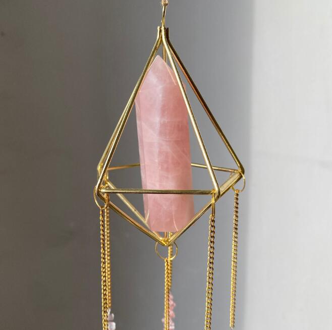 Crystal Suncatcher for Window Hangings Ornament Aura Pendant Fairy Reiki Rainbow Catcher Gift