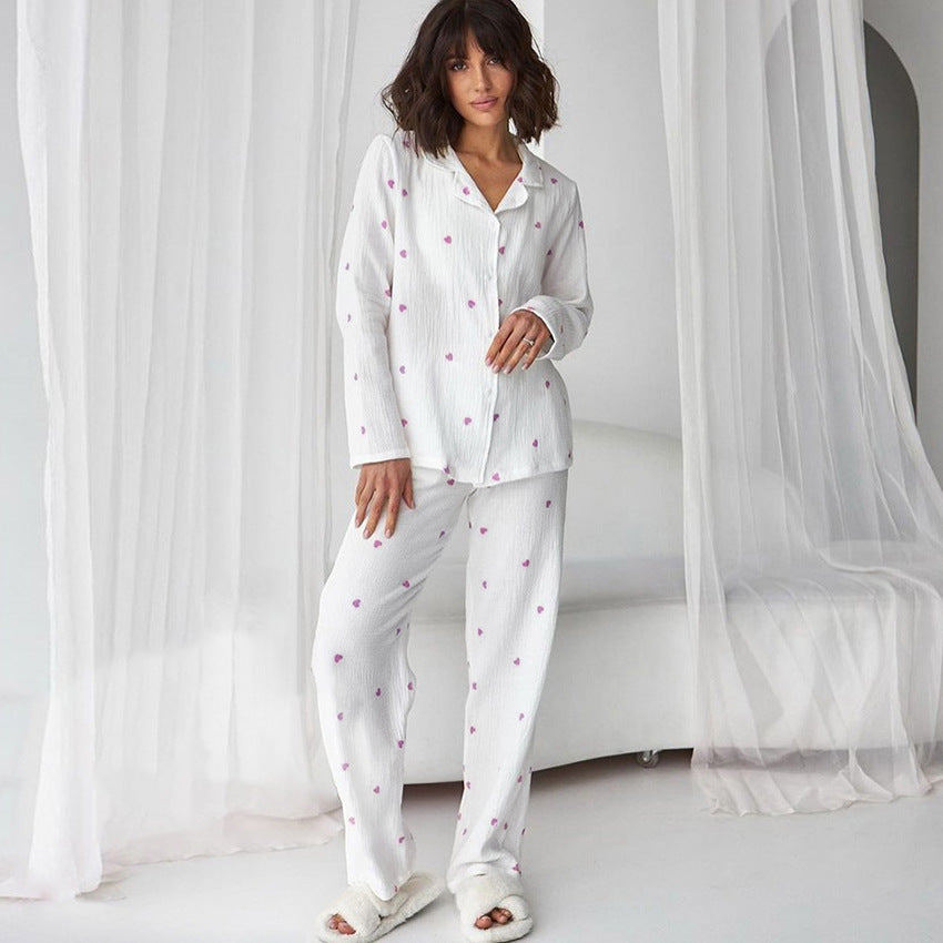 Love pajamas two-piece set