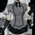 Subcultural Gothic College Short sleeved Shirt
