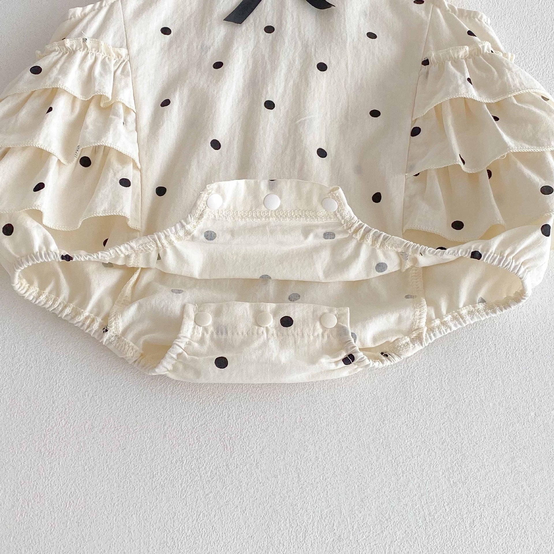 Baby Girl Onesie Sleeveless Summer Lightweight Princess Outfit for 100 Days and Birthday Celebration