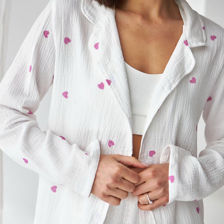 Love pajamas two-piece set