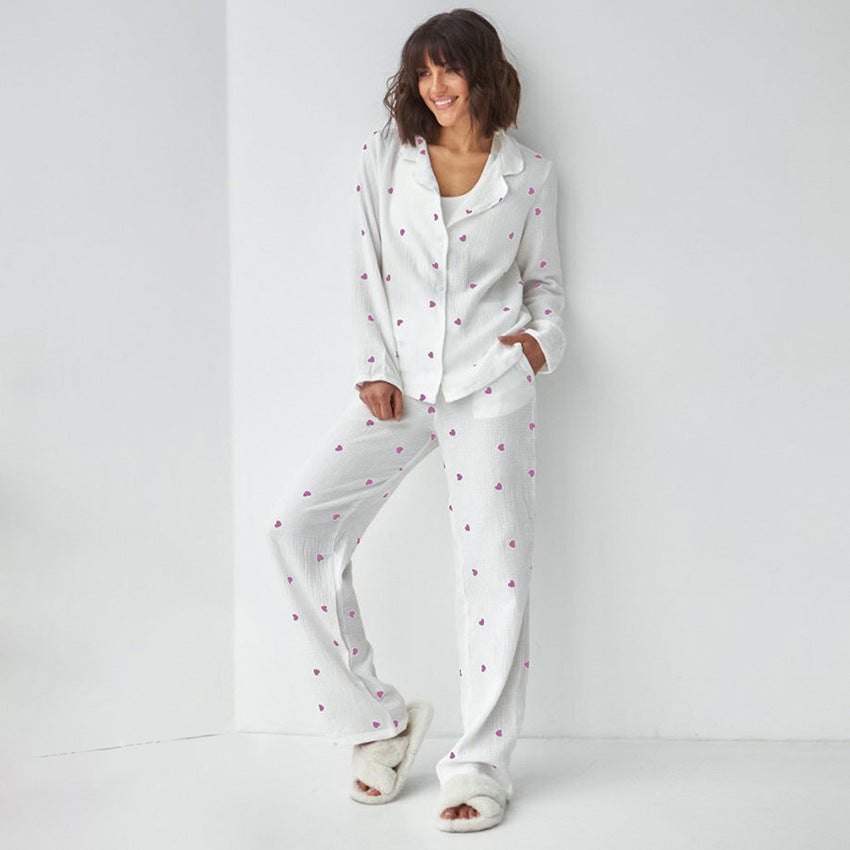 Love pajamas two-piece set