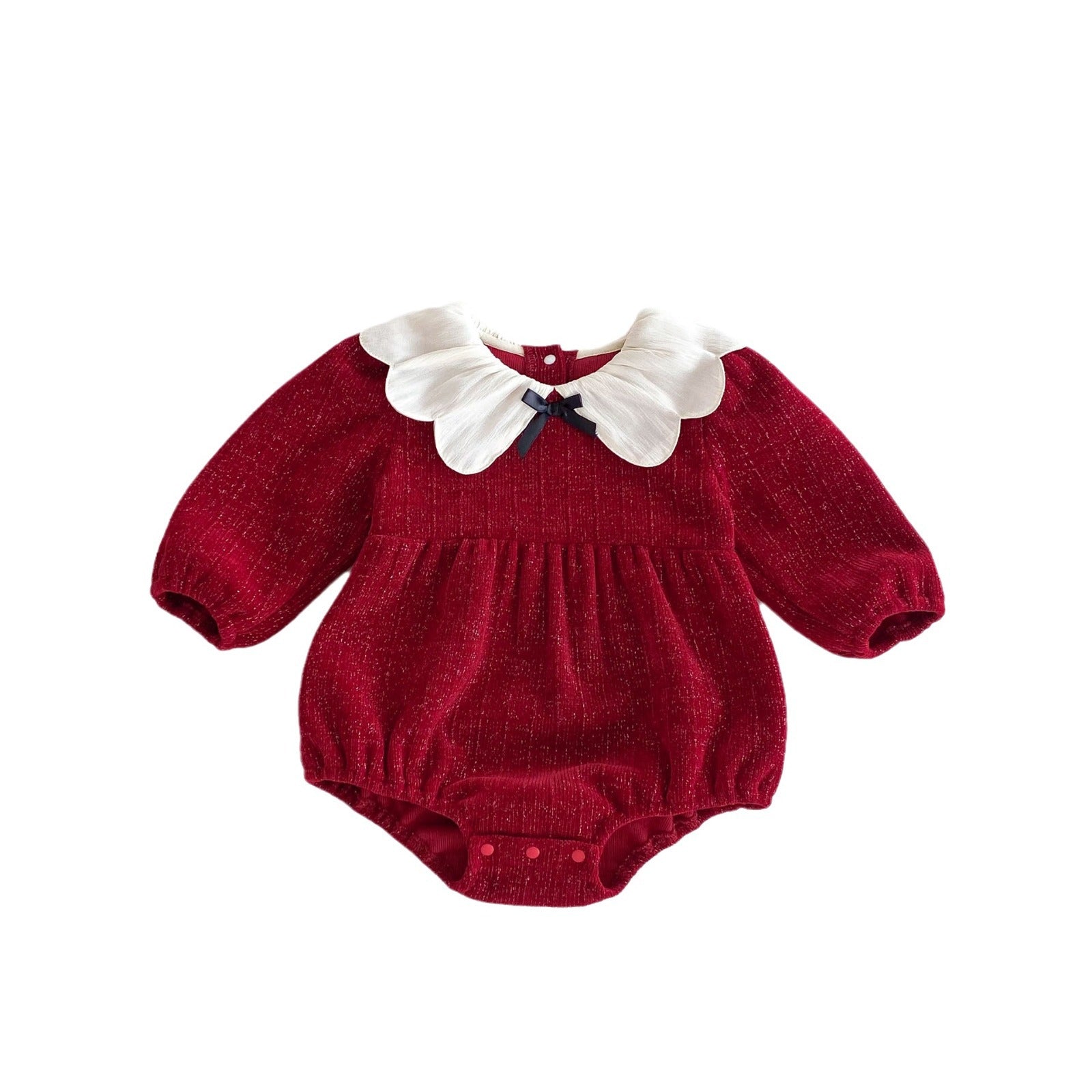 Baby Clothes Spring Autumn Bodysuit Full Moon 100 Days Birthday Princess Dress Newborn Girl Baby Onesie